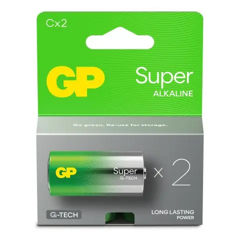 GP Batteries Super Alkaline 14A/LR14 Batteri Sista chansen