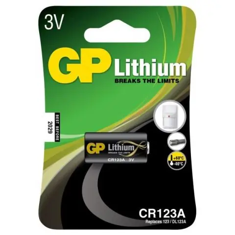 Rabatt GP Batteries CR 123A-U1/123A Fotobatteri