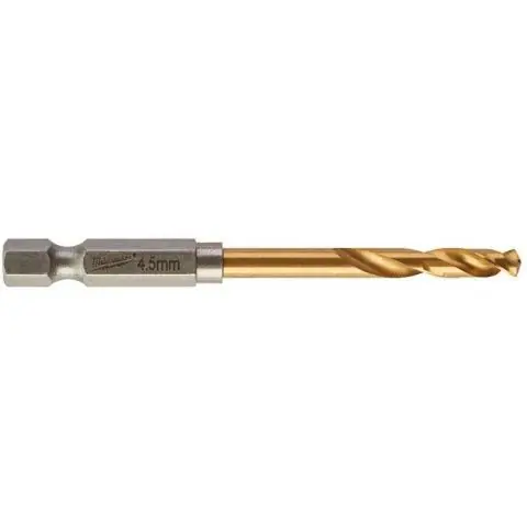 Billigare Milwaukee SHOCKWAVE Red Hex HSS-G TIN Metallborr