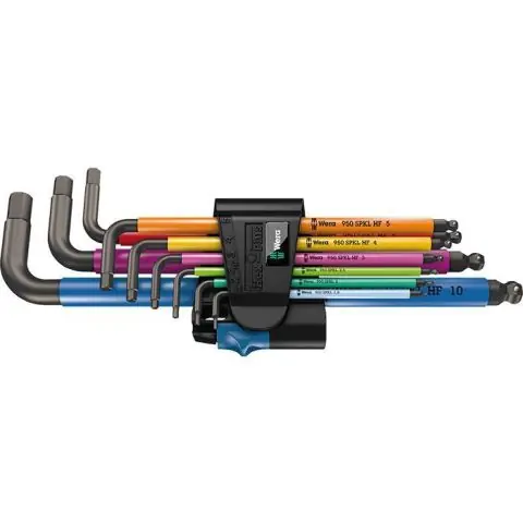 Trygg betalning Wera 950/9 Multicolour HF Insexnyckelsats