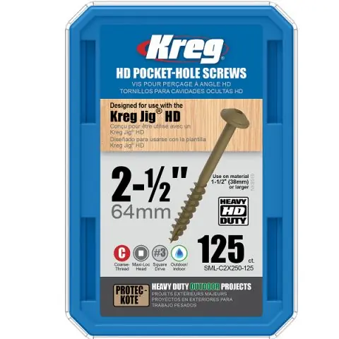 Kreg SML-C2X250-125 Skruv Lågt pris