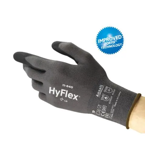 Billig Ansell Hyflex 11-840 Montagehandske