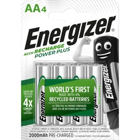 Energizer Recharge Power Plus Batteri I lager