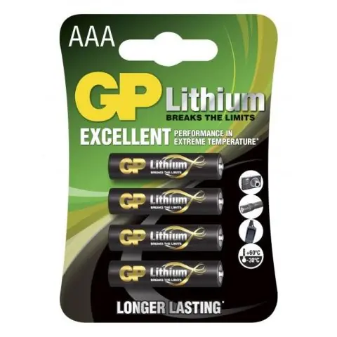 Snabb leverans GP Batteries 24LF-2U4 Litiumbatteri