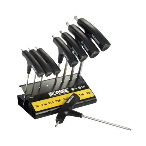 Sänkt pris Ironside 102469 Torxnyckelsats