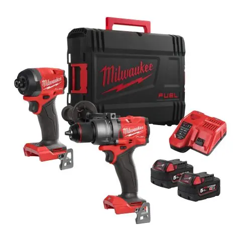 Erbjudande Milwaukee M18 FPP2A3-502X Verktygspaket