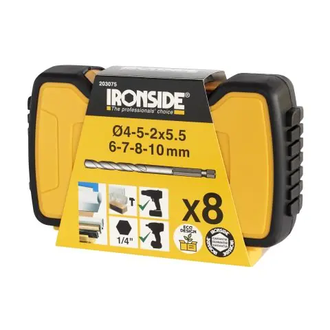 Ironside 203075 Multimaterialborrsats Rabatter