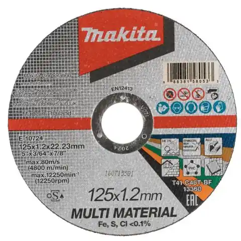 Makita E-10724 Kapskiva Fynd