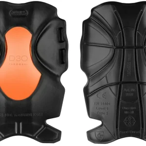 Bästa pris KNÄSKYDD D30 XTR SVART/ORANGE