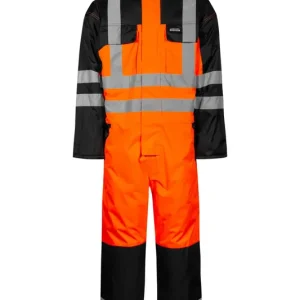 VINTEROVERALL VARSEL KL.3 ORANGE/SVART Nedsatt pris