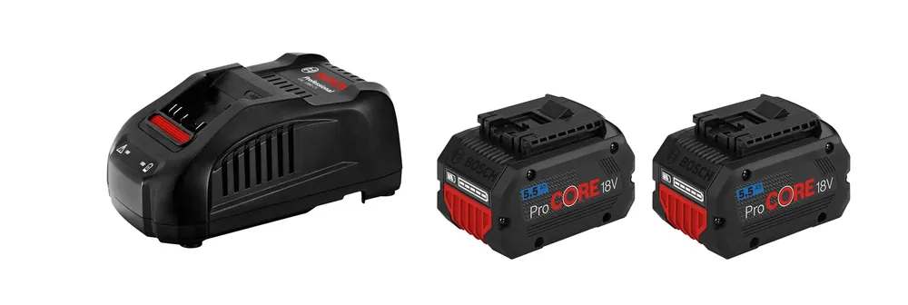 BATTERISET PROCORE 18V 2X5,5AH Rabatter