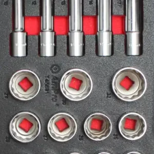 HYLSSET 1/2", 12 KANT 33 DELAR EVA Populärt val