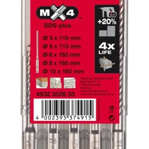 HAMMARBORR SDS+ MX4 SET 5P Kampanjpris