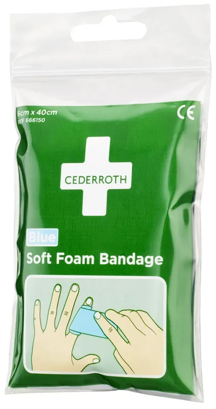 SOFT FOAM BANDAGE BLÅ Handla nu