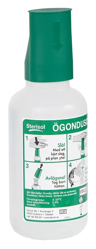 STERISOL ÖGONDUSCH REFILL 1L, ENGLISH Utförsäljning