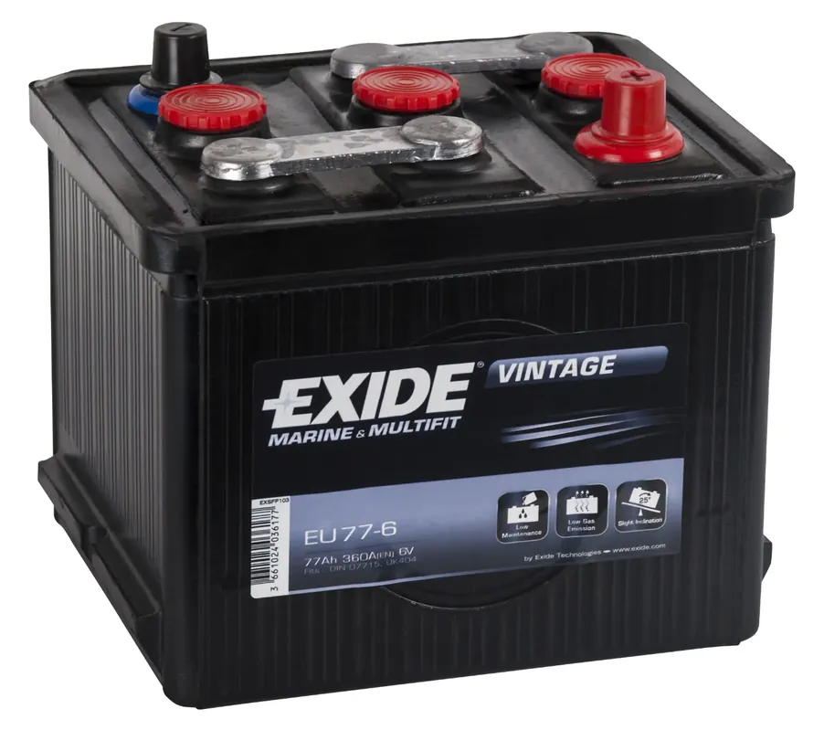 EXIDE EU77-6 VINTAGE Köp online