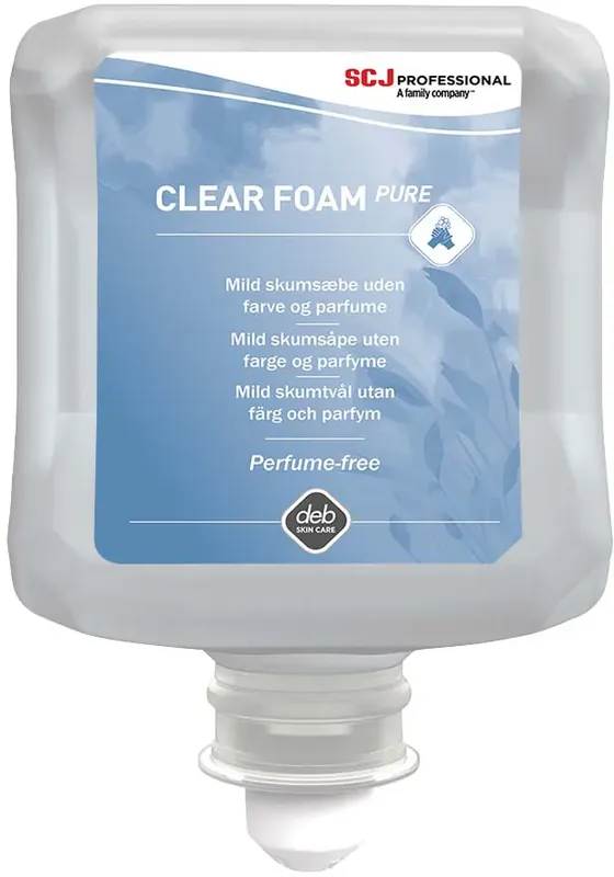 TVÅL SKUM CLEAR FOAM PURE 1L Köp nu