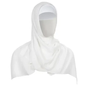 79 HIJAB SCARF VIT prisnedsättning