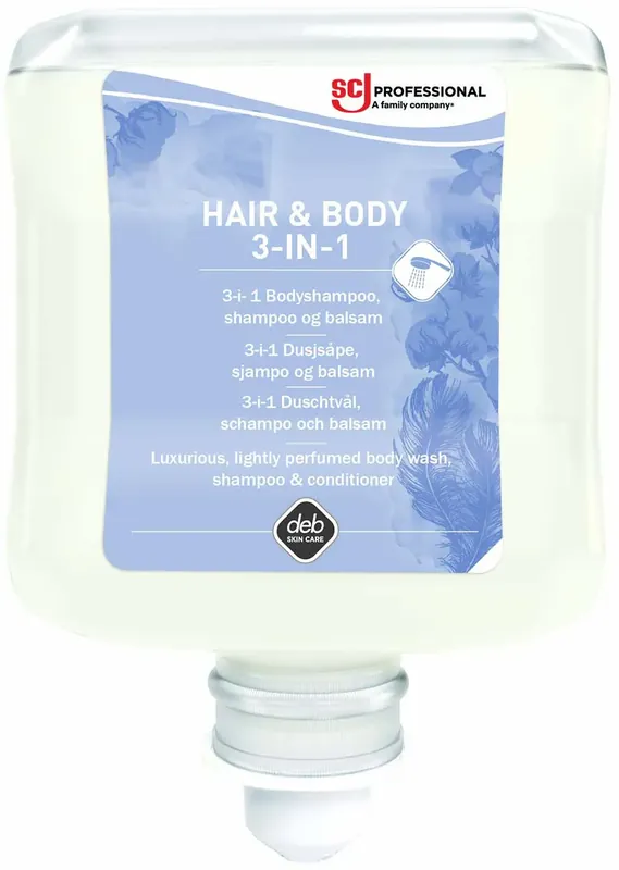 Billig DUSCHTVÅL REFRESH LUXURY HAIR+BODY 1L