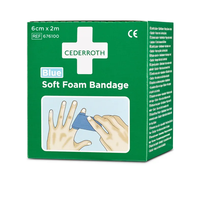 SOFT FOAM BAN.BLÅ 6CMX2M 2PACK 676100 Rabatter