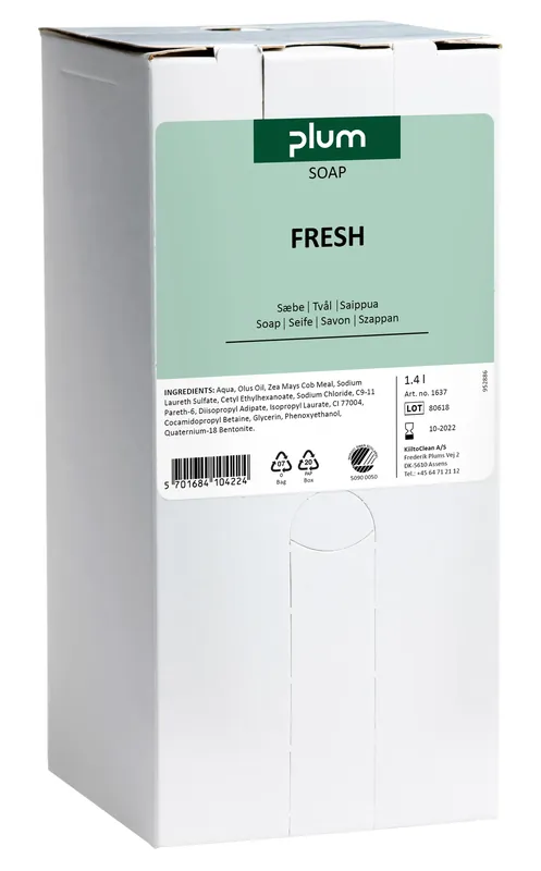 Begränsat erbjudande HANDTVÅL PLUM FRESH BAGINBOX 1,4L 1637