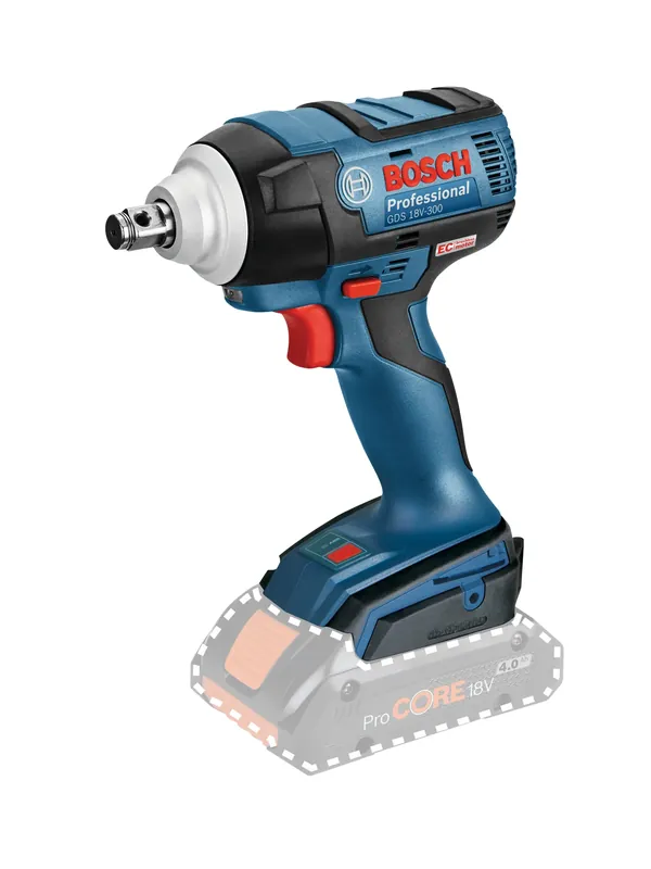 Expressleverans MUTTERDRAGARE GDS 18V-EC 300 ABR