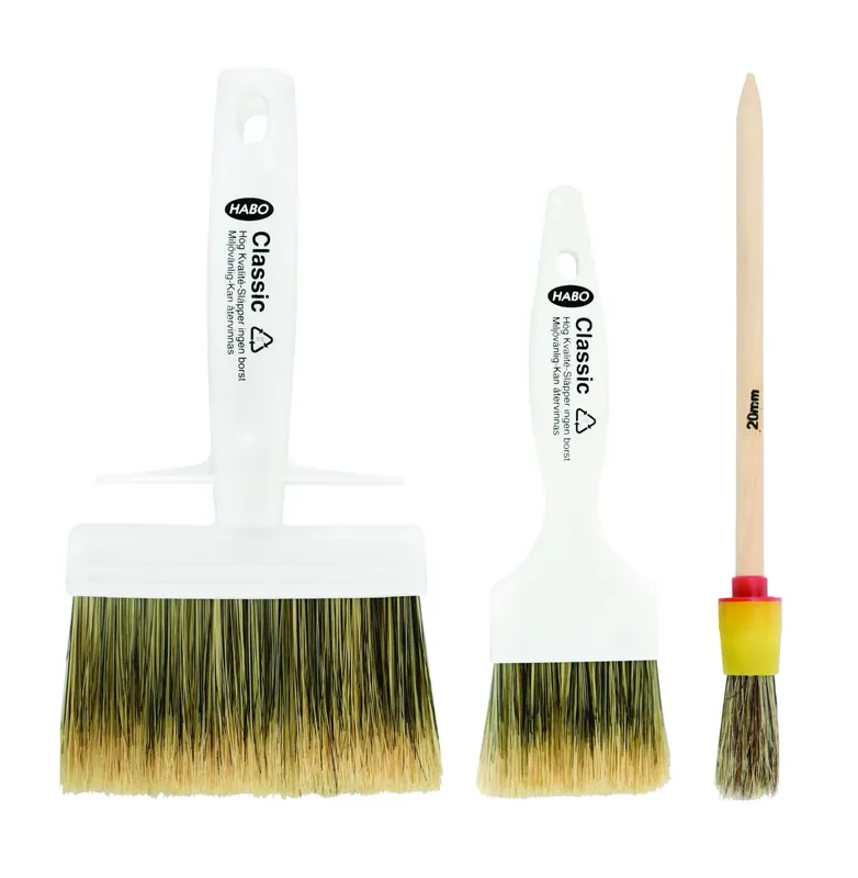 PENSELSET HABO UTE 3-PACK Lågt pris