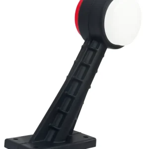 Populär POS LJUS VIT/RÖD GUMMIARM 12/24V