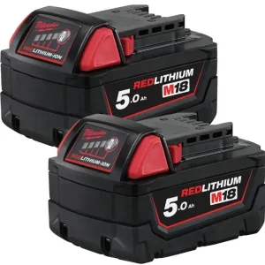 BATTERISET M18 B52 2X5,0 AH I lager