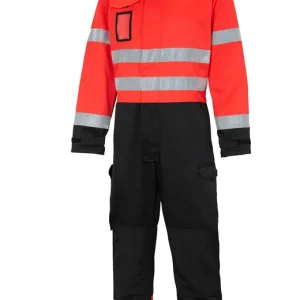 PURE OVERALL KLASS 3 RÖD/SVART Erbjudandepris