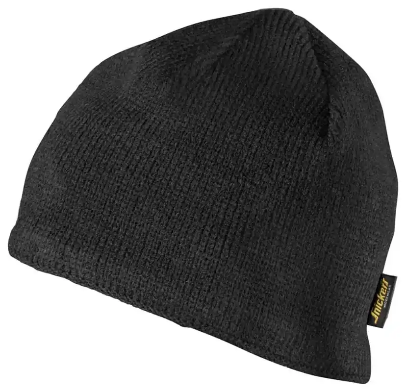 Köp online Logo BeanieOne Size, Svart