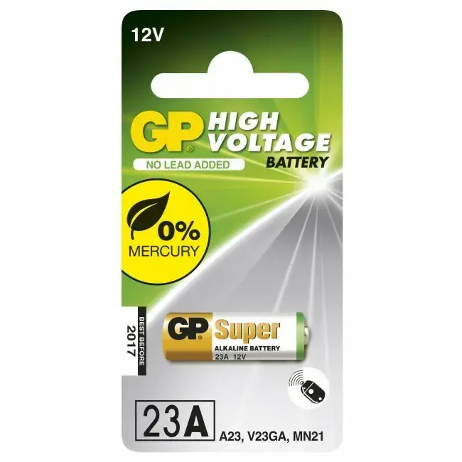 Nedsatt pris BATTERI GP MN21/LRV08/A23 12.0V 1-P