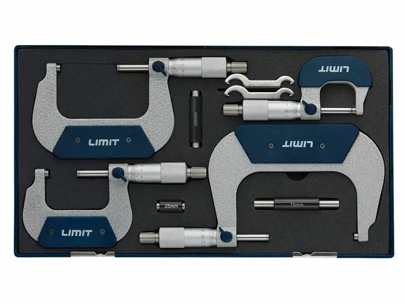 MIKROMETER SET LIMIT 0-100MM I lager