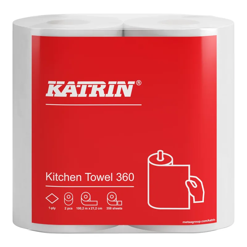 Premium KÖKSPAPPER CLASSIC 360 2-PACK 100M/RL