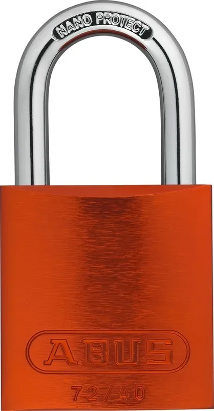 HÄNGLÅS ABUS 72/40 ALU ORANGE Köp nu