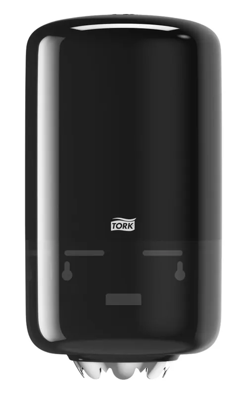 DISPENSER TORKPAPPER M1 MINI CENTRUMMATAD SVART Kampanjpris