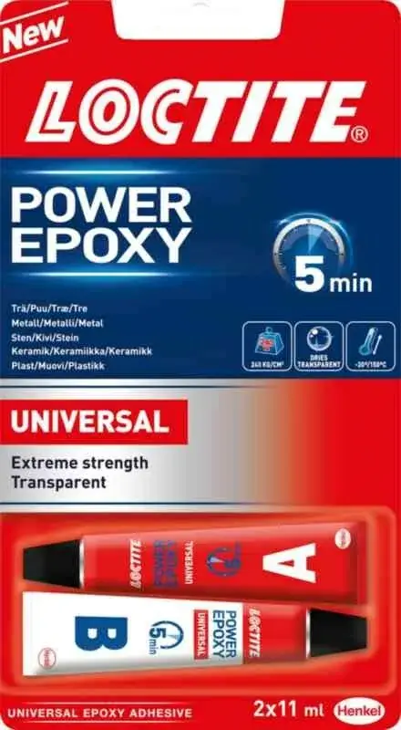 LOC POWEPOX UNIV TUBE 12X22ML Kampanj