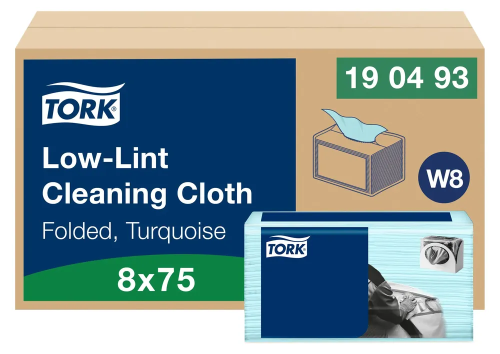 Lågt pris RENGÖRINGSDUK W8 SMALL TURKOS 75ARK