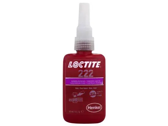I lager LOCTITE 222 BO 50ML SFDN