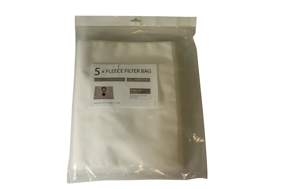 Billigare FLEECEFILTERPÅSE S11 5-PK