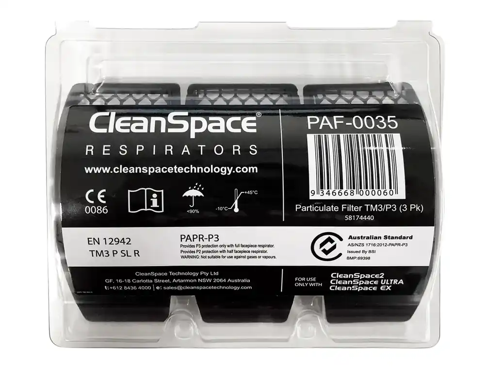 CLEANSPACE PAF PARTIKELFILTER TM3 P3 Reapris