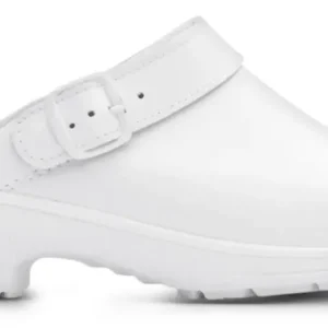 BIRKA BACKSTRAP WORK CLOG VIT Rabatt