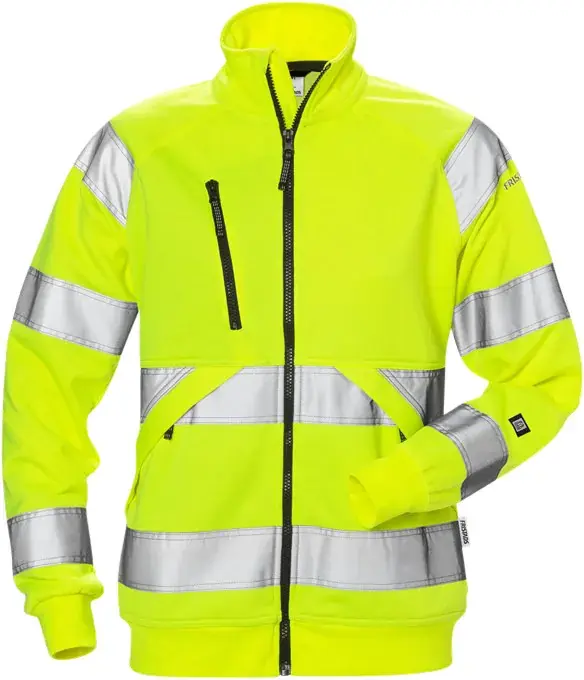 Extra rabatt VARSEL SWEATSHIRT-JACKA 7427 SHV KLASS 3, DAM