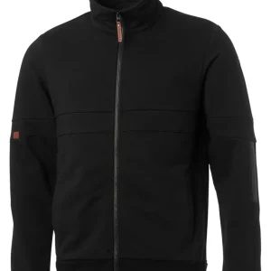 SWEATSHIRT FULLZIP SOUL 411-0 SVART Utförsäljning