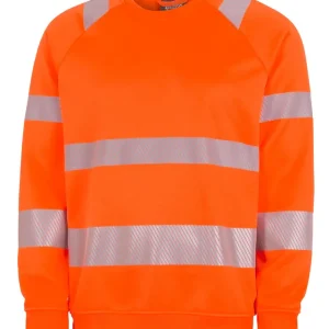 Snabb frakt SWEATSHIRT VARSEL ESSENTIAL G226 ORANGE