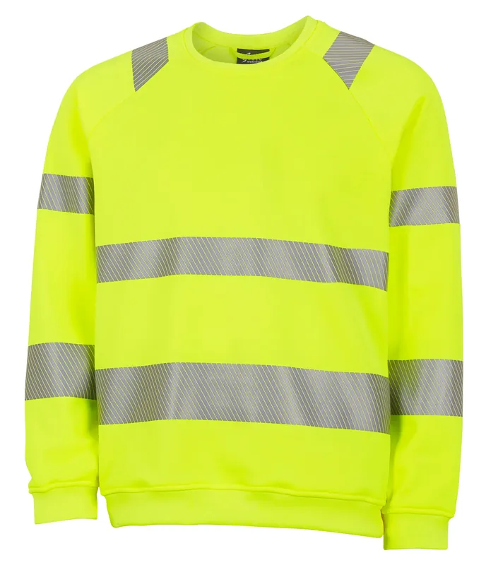 Billig SWEATSHIRT VARSEL ESSENTIAL G226 GUL