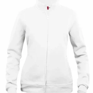SWEATSHIRT CARDIGAN BASIC 021039 DAM VIT Nyhet