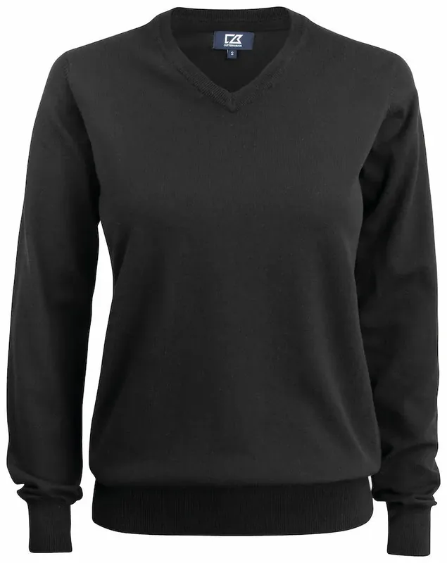 OAKVILLE V-NECK TRÖJA DAM BLACK Säker betalning