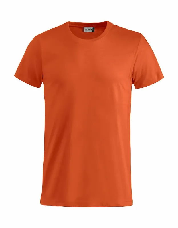 T-SHIRT BASIC-T 029030 ORANGE Endast denna vecka