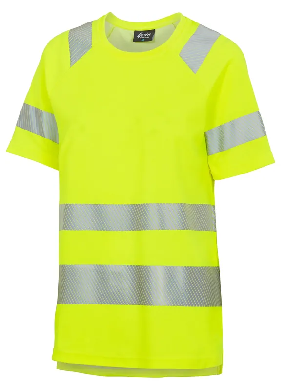 T-SHIRT VARSEL ESSENTIAL G151 DAM GUL Kampanj